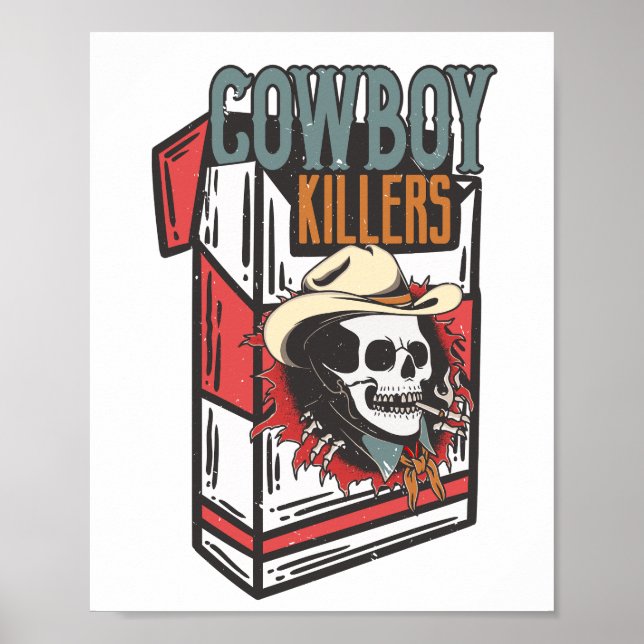 Affiche Tueurs de cowboys occidentaux (Devant)