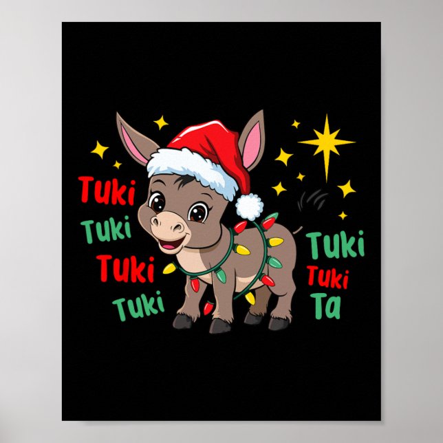 Affiche Tuki Tuki Donkey C'Est La Saison Mexicaine Espagno (Devant)