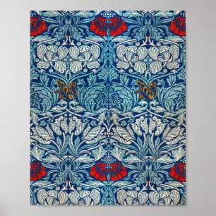 Affiche Tulip Et Rose (1890) De William Morris