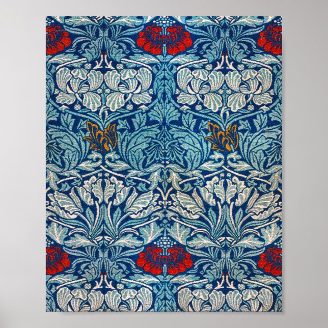 Affiche Tulip Et Rose (1890) De William Morris (Devant)