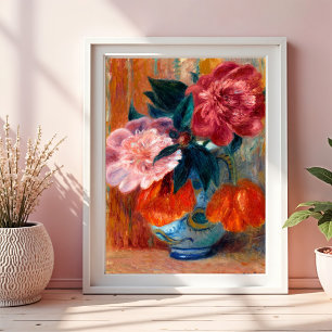 Affiche Tulipes et Pivoines dans un Pichet
