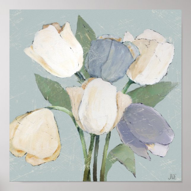 Affiche Tulipes françaises (Devant)