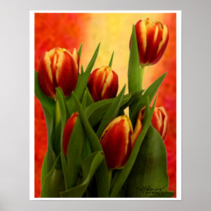 Affiche Tulipes Mur Plus Petit Suspendu Art Le MUSÉE Zazzl