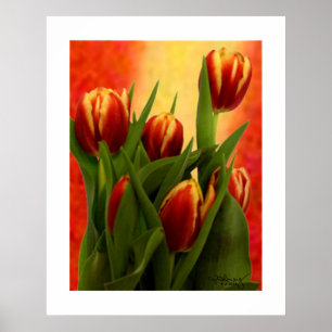 Affiche Tulipes Mur Plus Petit Suspendu Art Le MUSÉE Zazzl