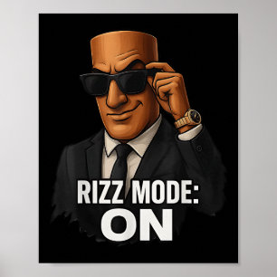 Affiche Tung Tung Tung Sahur Rizz Mode Sur Italien Brainro