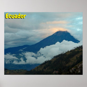 Affiche Tungurahua, Équateur