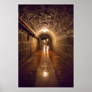 Affiche Tunnel de mine de sel léger