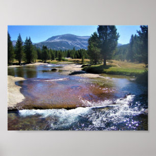 Affiche Tuolumne River à Tuolumne Meadows, Yosemite, CA