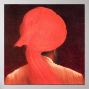 Affiche Turban étrange