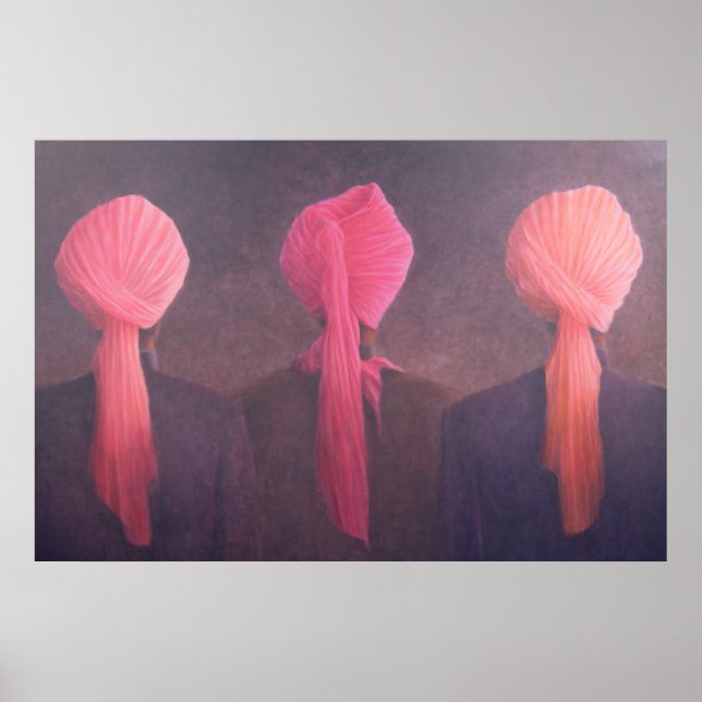 Affiche Turban Triptych (Devant)