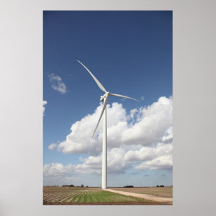 Affiche Turbine éolienne