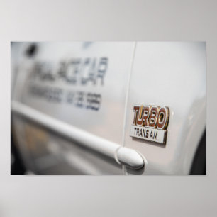 Affiche Turbo Trans Am 1989