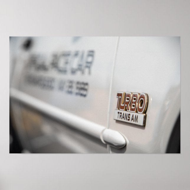 Affiche Turbo Trans Am 1989 (Devant)