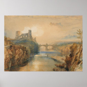 Affiche Turner - Château de Barnard