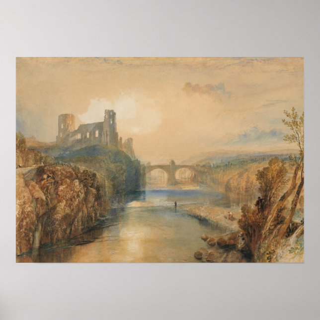 Affiche Turner - Château de Barnard (Devant)