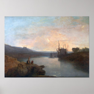 Affiche Turner - Château de Harlech depuis Twgwyn Ferry Et