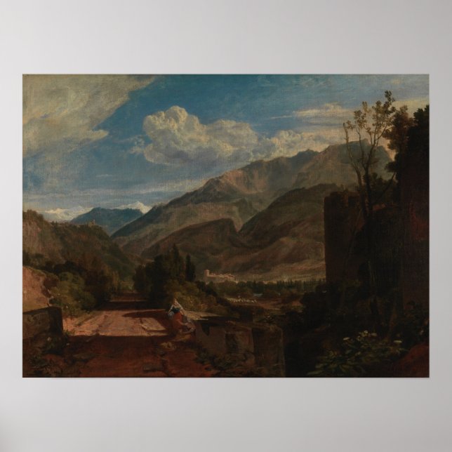 Affiche Turner - Château De St. Michael Bonneville Savoie (Devant)