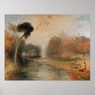 Affiche Turner - Château Rosenau Coburg