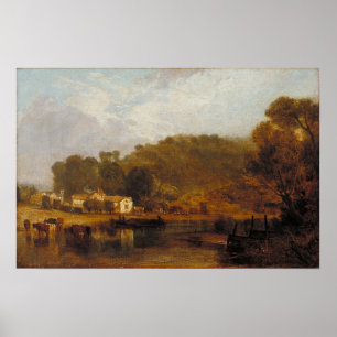Affiche Turner - Cliveden Sur La Tamise