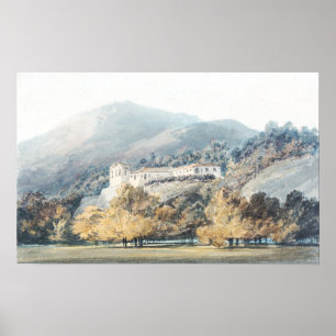 Affiche Turner - Couvent Père Noël Lucia près de Caserta