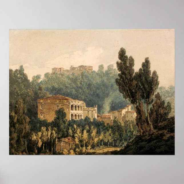 Affiche Turner - Dans La Vallée Près De Vietri (Devant)
