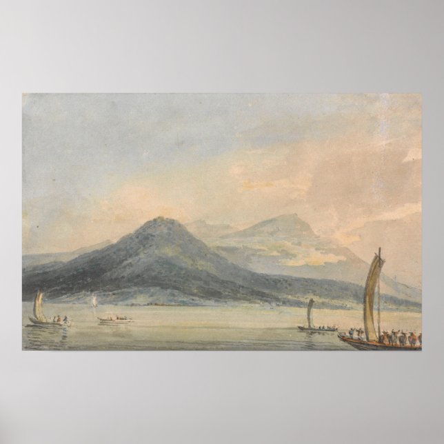 Affiche Turner - De Isole Borromée Lago Maggiore (Devant)
