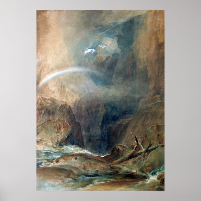 Affiche Turner - Devil's Bridge, St Gotthard's Pass (Devant)