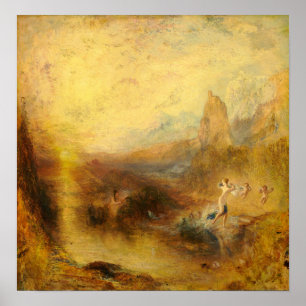 Affiche Turner - Glaucus et Scylla