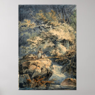 Affiche Turner - Pêcheur à la ligne