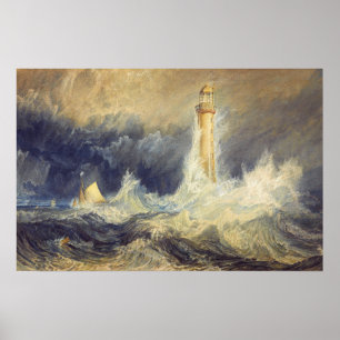 Affiche Turner - Phare de Bell Rock