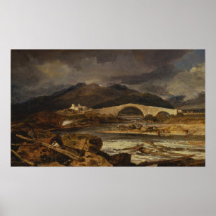 Affiche Turner - Pont Tummel Perthshire