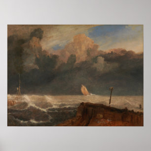 Affiche Turner - Port Ruysdael