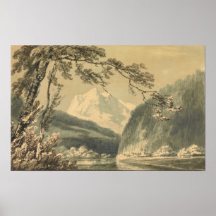 Affiche Turner - Près de Grindelwald