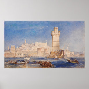 Affiche Turner - Rhodes