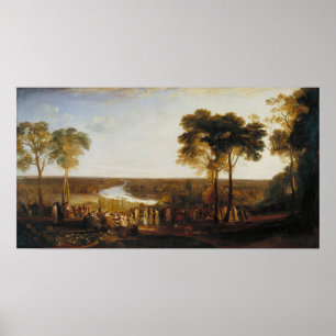 Affiche Turner - Richmond Hill On the Prince Regent's Birt