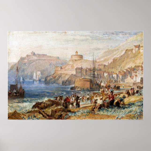 Affiche Turner - St. Mawes Cornwall (Devant)