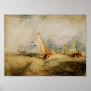 Affiche Turner - Van Tromp allant pour plaire à son maître