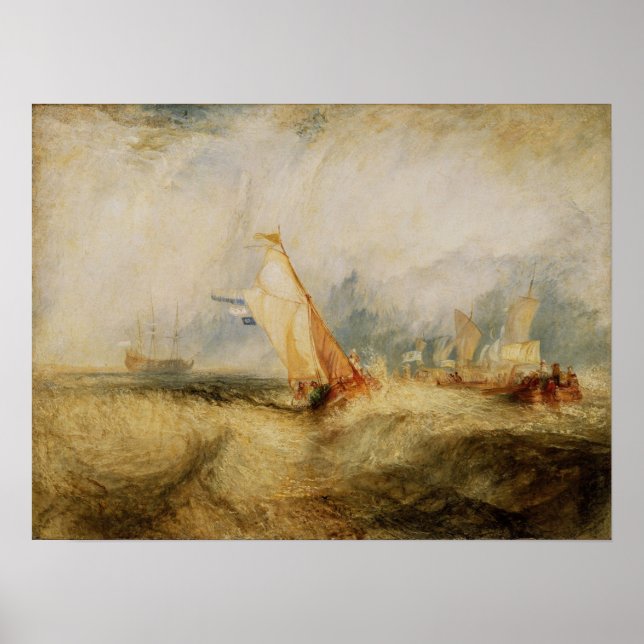 Affiche Turner - Van Tromp Aller Faire Plaisir Son Maste (Devant)