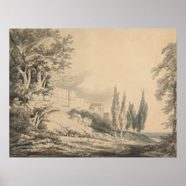 Affiche Turner - Villa D'Este (Devant)