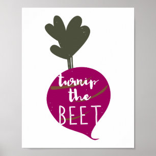 Affiche Turnip the Beet