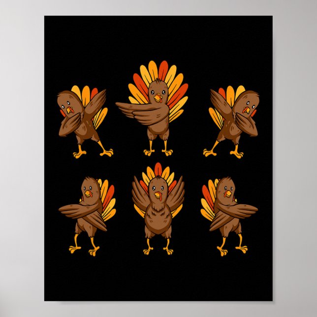 Affiche Turquie Dabing Danser Thanksgiving Day Fun Fall A (Devant)