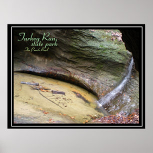 Affiche Turquie Run State Park, Punch Bowl