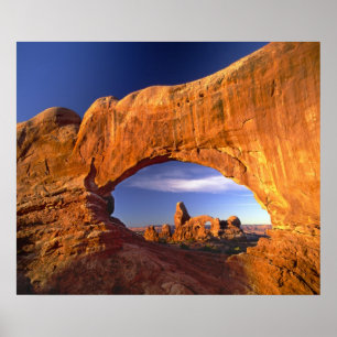 Affiche Turret Arch, Arches National Park, Utah, États-Uni