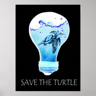 Affiche Turtle Lover | Enregistrer La Turlte