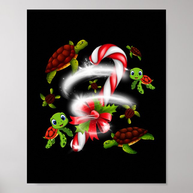 Affiche Turtle Lover | Juste Une Fille Qui Aime Les Tortue (Devant)