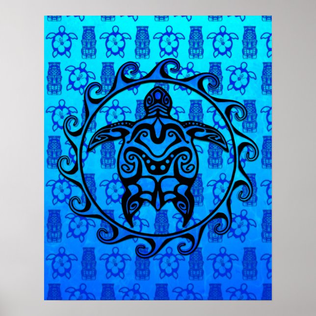 Affiche Turtle Sun (Devant)