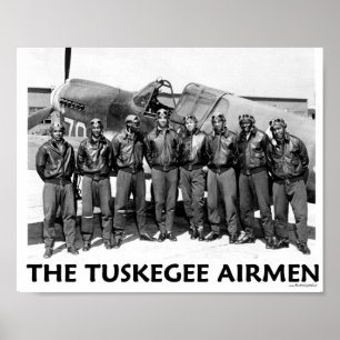 Affiche Tuskegee Airmen
