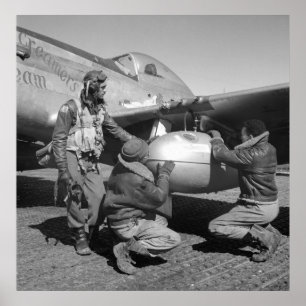 Affiche Tuskegee Tfaible : 1945