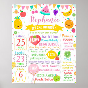 Affiche Tutti Frutti Anniversaire Jalon
