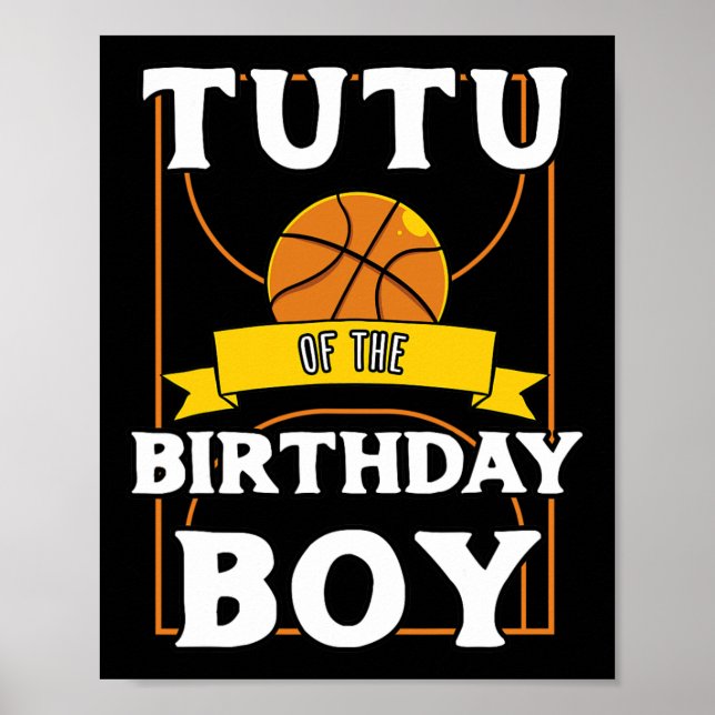 Affiche Tutu de la fête d'anniversaire Ller Sketll  (Devant)